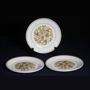 Four Corningware Corelle Indian Summer Salad/Luncheon Plates
